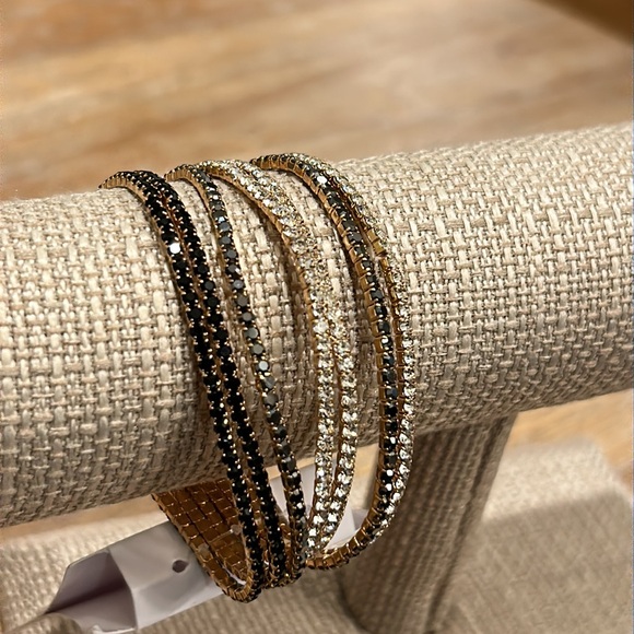 Gap Set of sparkly bangles. New with tags - Picture 4 of 11